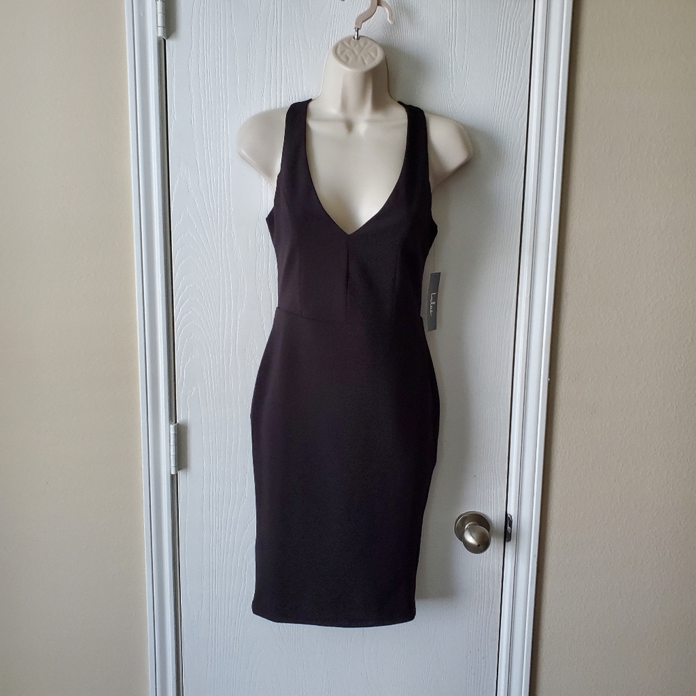 Lulu's Black Bodycon Dress